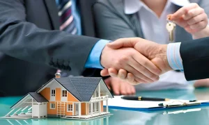 DSCR Loans for Real Estate Investors shaking hands